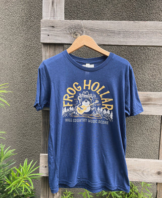 Youth Frog Hill Country Music Scene Tee- Navy