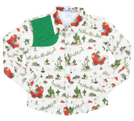 Youth Ranch Collection Long Sleeve- Cowboy Christmas