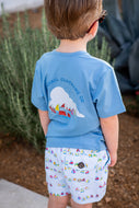 Youth Swim Trunk - Boat Race