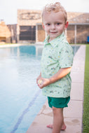 Youth Polo Short Sleeve Shirt - Dogwood