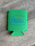 FHO Koozies - Lime/Blue Premium Goods