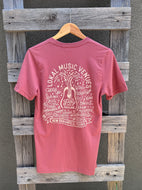 Lokal Music Venue Tee- Clay/Cream