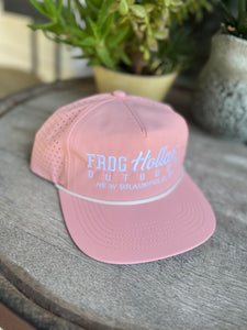 Rosa Pink Embroidered Hat