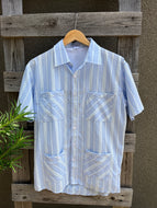 Men's Everyday Short Sleeve- Blue Plaid
