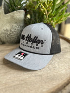 112 3D Embroidery Heather Grey/Black