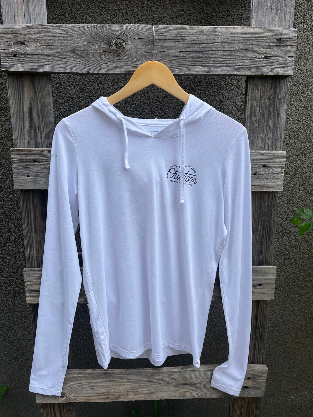 Women's Breeze Tech Hoodie- White Heathered