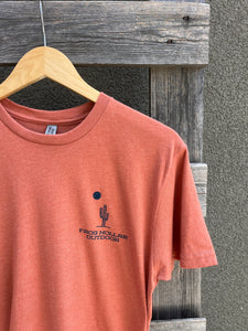Feelin' Froggy Tee- Heather Redwood