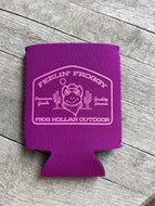 Frog Hollar Koozie- Plum Feelin' Froggy