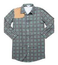 Load image into Gallery viewer, Youth Ranch Collection Dress Long Sleeve- Fall Plaid