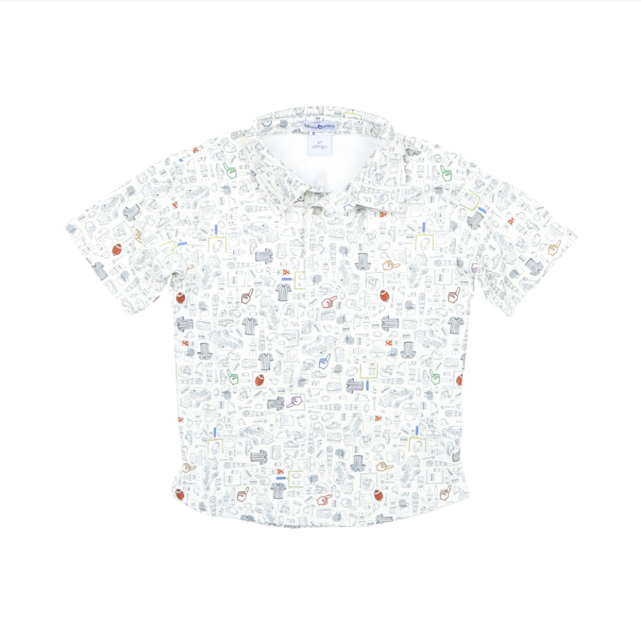 Youth Performance Polo Collection Short Sleeve- Tailgate