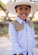 Youth Ranch Collection Long Sleeve -  Barbwire
