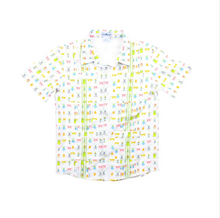 Load image into Gallery viewer, Youth Guayabera Shirt- Beetles