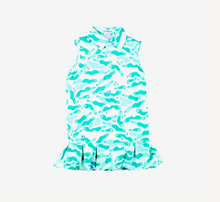 Load image into Gallery viewer, Youth Performance Polo Dress- Golf Course Camo