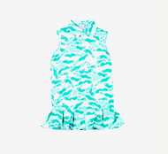 Youth Performance Polo Dress- Golf Course Camo