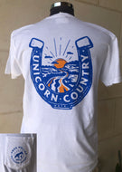 Adult Pocket Tee Unicorn Country Shirt
