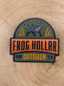 Green/Orange Frog Patch